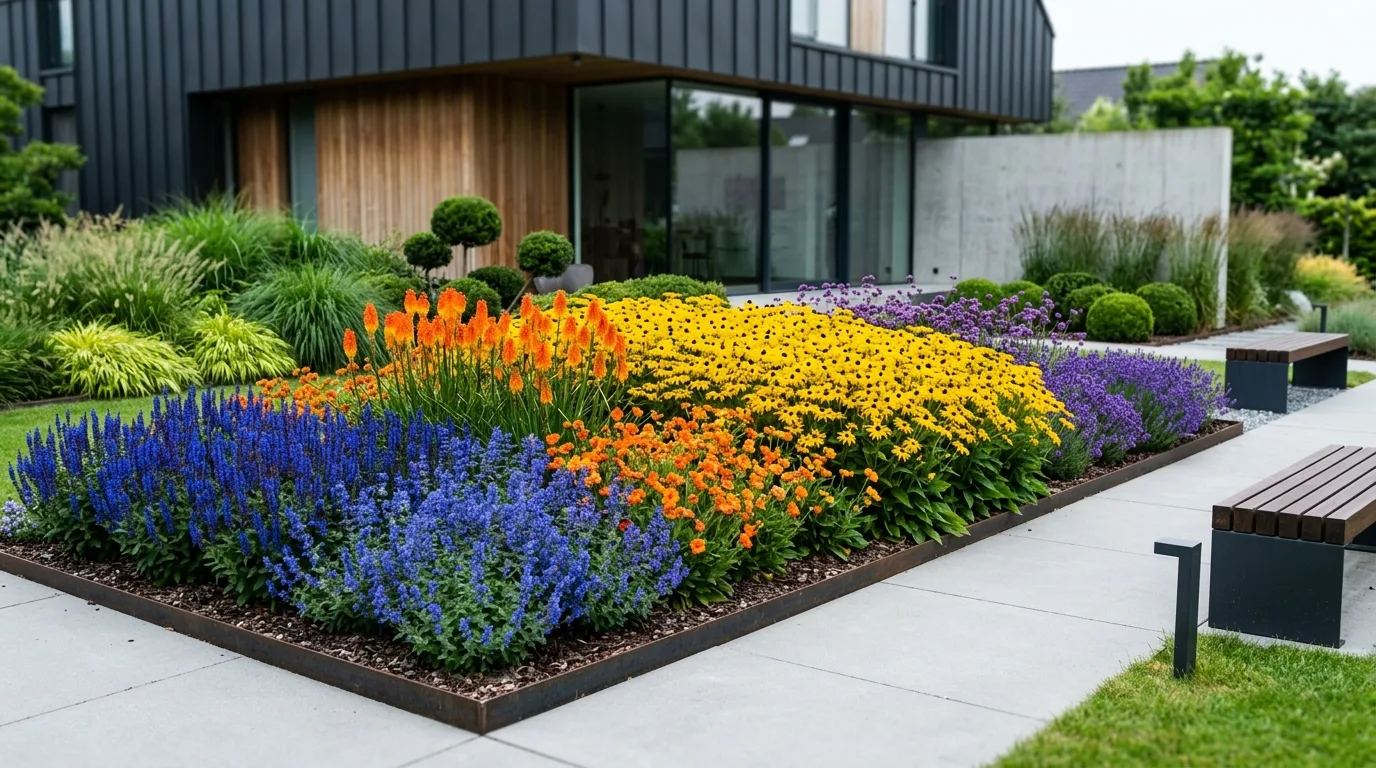 Small Colorful Corner Bed